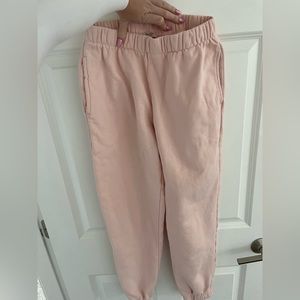 baby pink Brandy Melville sweatpants